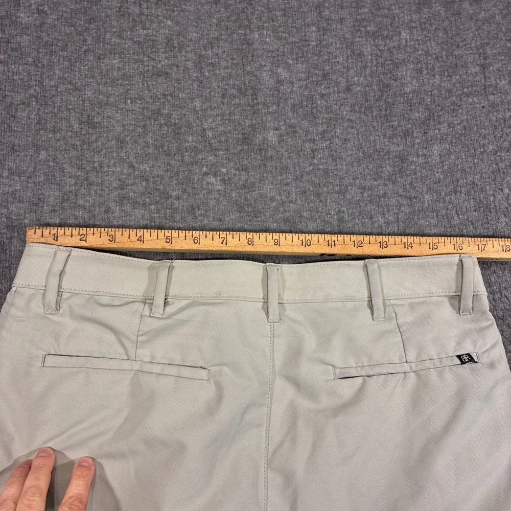 Banana Republic Core Temp Chino Pants Mens 34x32 Beige Slim Fit Performance